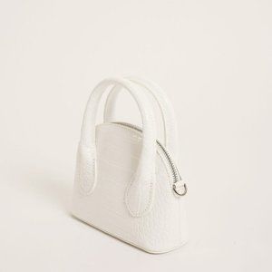 SMALL OFF-WHITE HANDBAG